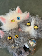 Three Mihuatangs - OOAK Handmade Fluffy Art Doll Set by Yizcho