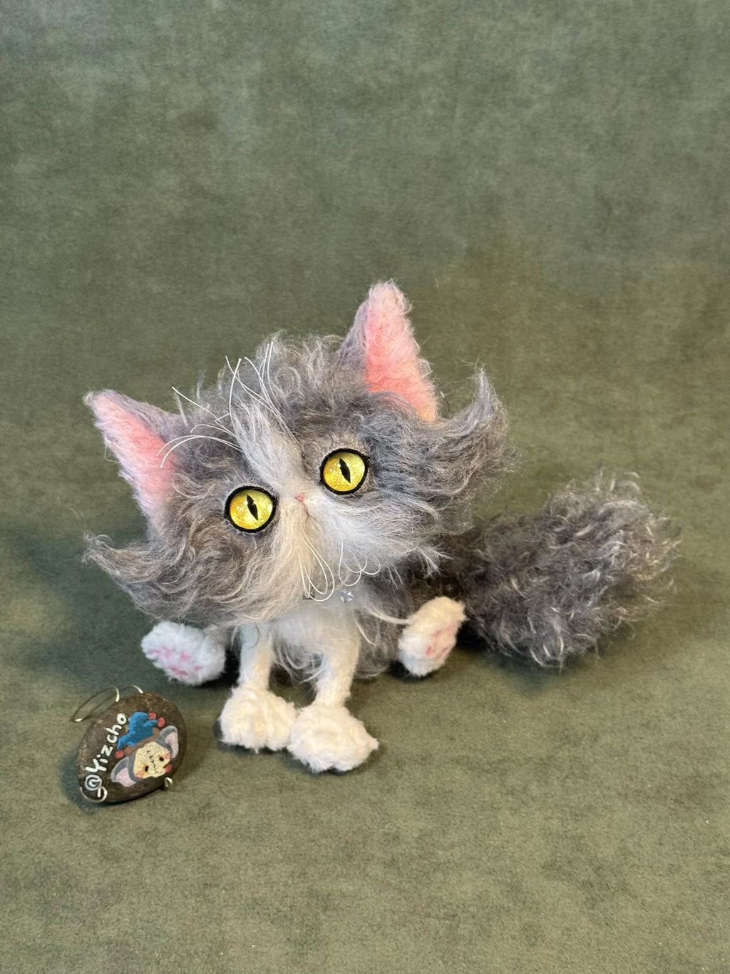 Three Mihuatangs - OOAK Handmade Fluffy Art Doll Set by Yizcho