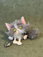 Three Mihuatangs - OOAK Handmade Fluffy Art Doll Set by Yizcho