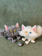 Three Mihuatangs - OOAK Handmade Fluffy Art Doll Set by Yizcho