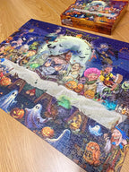 The Witch's Last Supper - 1000 Piece Jigsaw Puzzle - Handcrafted Artisan Collectible - SoftLore