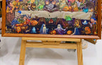 The Witch's Last Supper - 1000 Piece Jigsaw Puzzle - Handcrafted Artisan Collectible - SoftLore