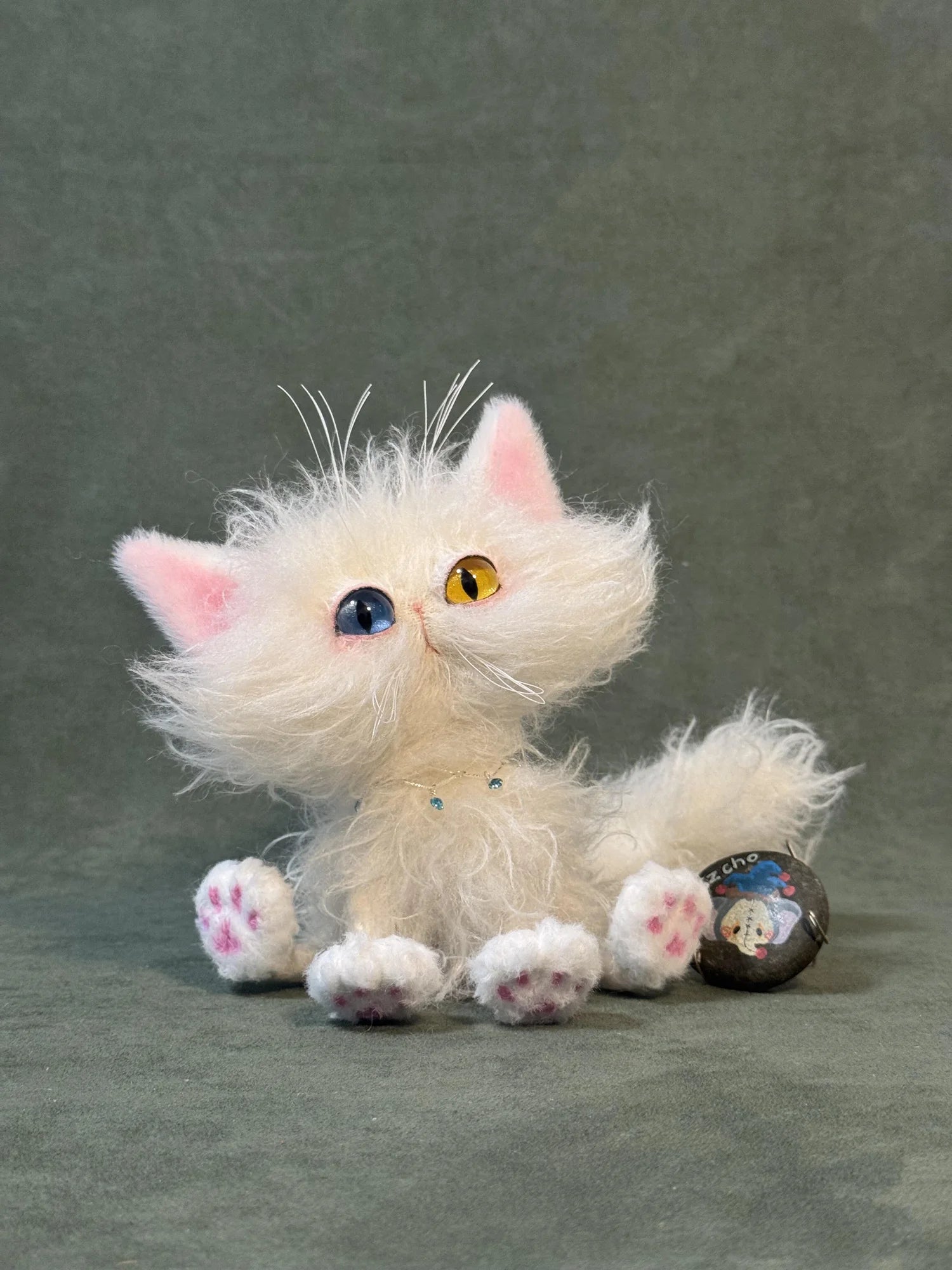 Mihuatang Candy Cloud - OOAK Handmade Soft Art Doll by Yizcho