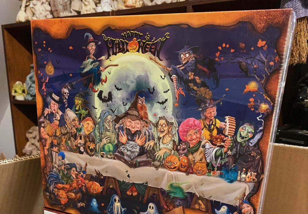 The Witch's Last Supper - 1000 Piece Jigsaw Puzzle - Handcrafted Artisan Collectible - SoftLore