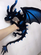 Kit Fai-da-te Art Doll Dragone Nero - Tutorial per Creare Creature Fantastiche Articolate