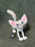Ocean Secret - Handmade Kitten Princess Art Doll