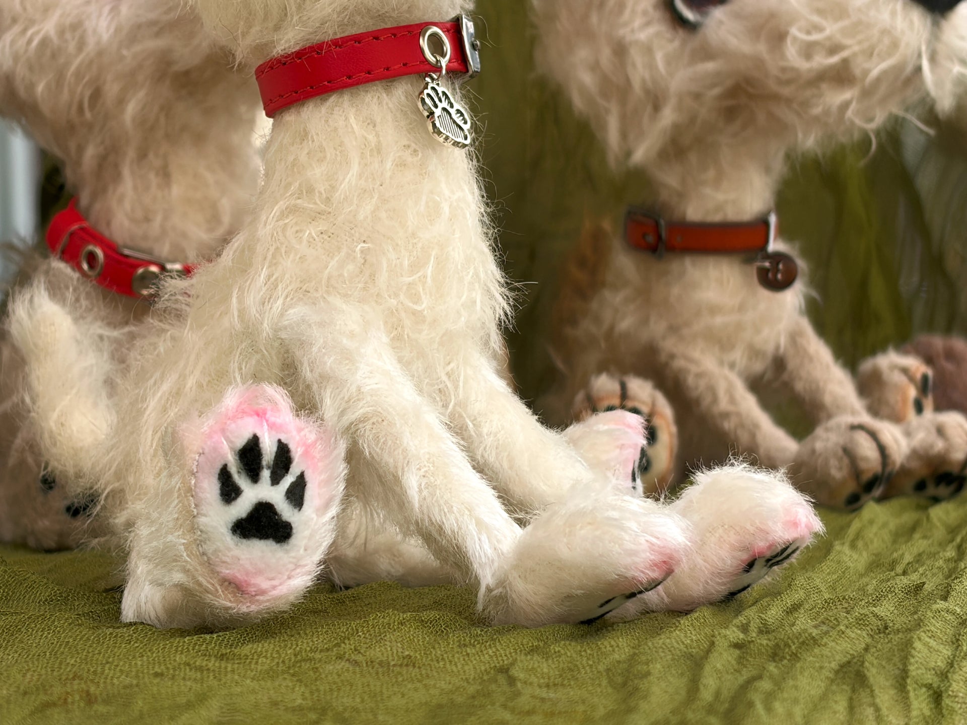 Wandering Pup - OOAK Handmade Artist Dog Doll by Yizcho - Handcrafted Artisan Collectible - SoftLore