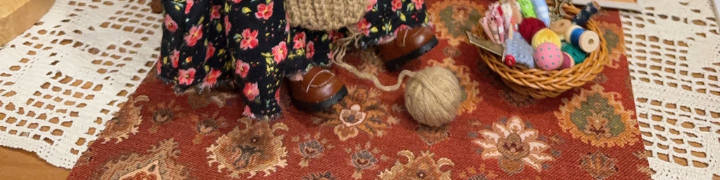 Kind Granny OOAK Handmade Fabric Art Doll, Poseable Collectible Artist Doll - Handcrafted Artisan Collectible - SoftLore