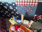 Kind Granny OOAK Handmade Fabric Art Doll, Poseable Collectible Artist Doll