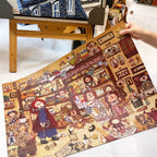 Artist's Doll Cabinet - 1000 Piece Jigsaw Puzzle - Handcrafted Artisan Collectible - SoftLore