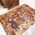 Artist's Doll Cabinet - 1000 Piece Jigsaw Puzzle - Handcrafted Artisan Collectible - SoftLore