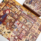Artist's Doll Cabinet - 1000 Piece Jigsaw Puzzle - Handcrafted Artisan Collectible - SoftLore