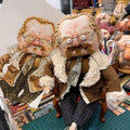 Shearling Uncle Handmade Fabric Art Doll - Handcrafted Artisan Collectible - SoftLore
